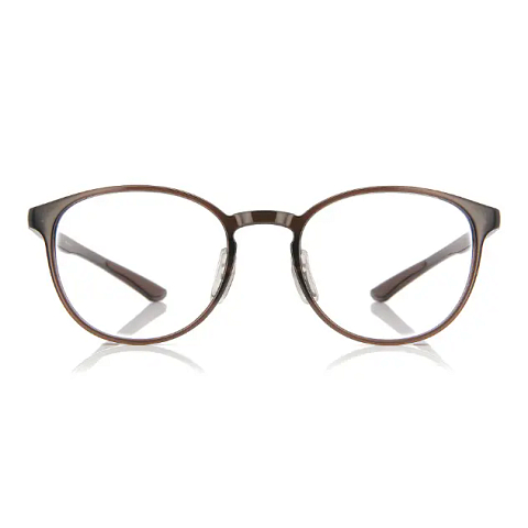 OWNDAYS | ESSENTIAL Brown Full Rim Boston left side