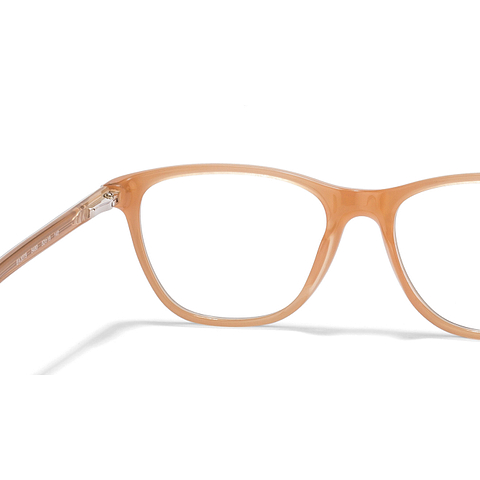 Other Third Party Brands Brown Transparent Full Rim Geometric left side Other Third Party Brands Brown Transparent Full Rim Geometric left side