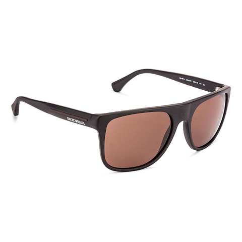 Buy Emporio Armani EA4014 Small Size-56 Matte Black Brown