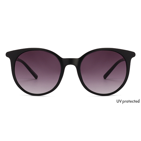 Fallon Colby Black Full Rim Round left side