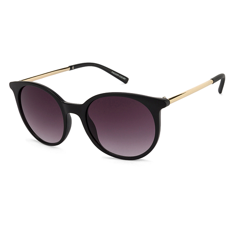 Fallon Colby Black Full Rim Round right side