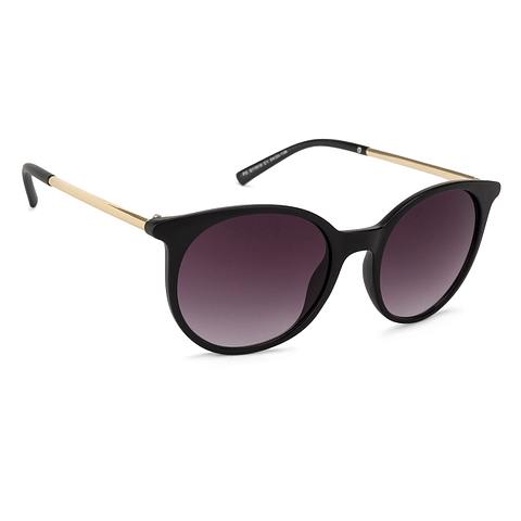 Fallon Colby Black Full Rim Round left side