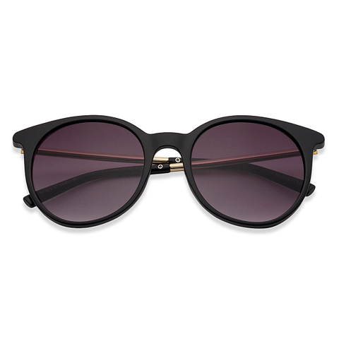 Fallon Colby Black Full Rim Round right side