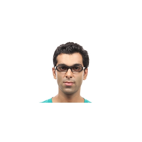 Feelgood Black Full Rim Rectangle left side Feelgood Black Full Rim Rectangle left side