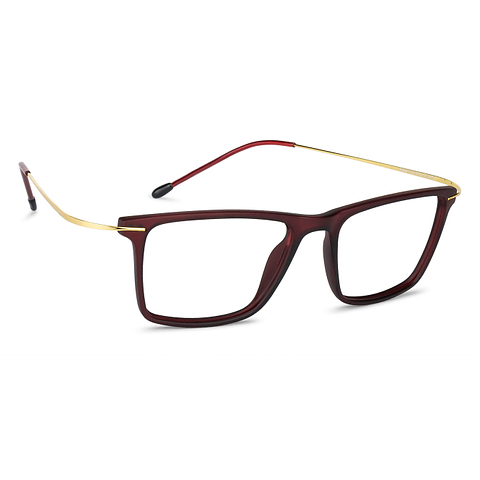 Lenskart Air Online Light Brown Full Rim Rectangle left side