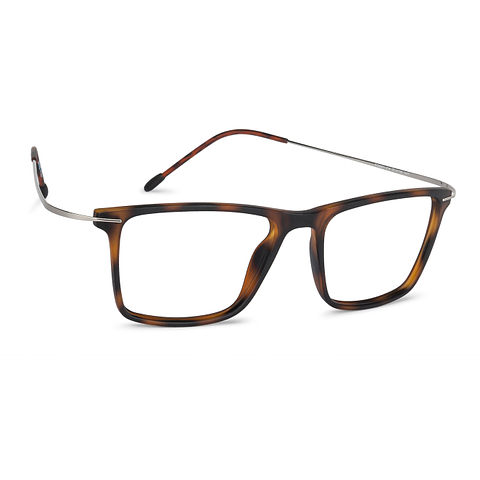 Lenskart Air Screen Glasses Demi Full Rim Rectangle left side