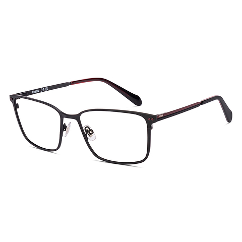 Fossil Black Full Rim Square right side