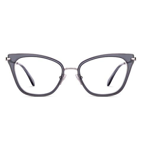 Fossil Sky Blue Full Rim Cat Eye right side