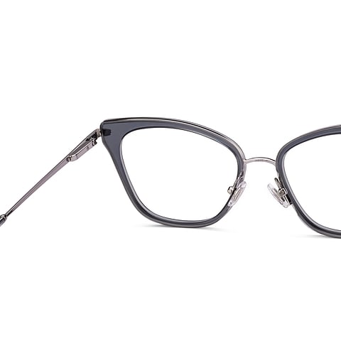 Fossil Sky Blue Full Rim Cat Eye right side