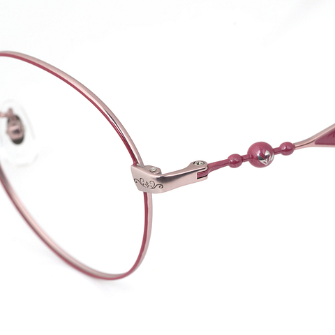 FROZEN l OWNDAYS Wine Full Rim Round left side