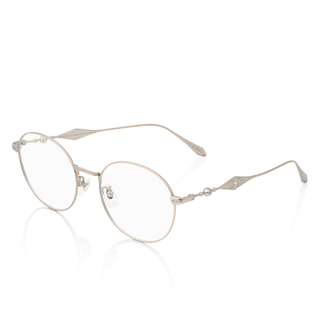 FROZEN l OWNDAYS Silver Full Rim Round left side