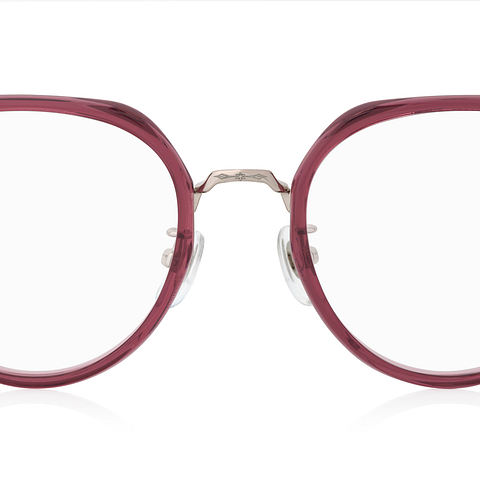 FROZEN l OWNDAYS Wine Full Rim Boston left side