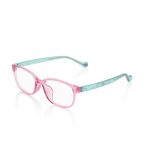 FROZEN l OWNDAYS Clear Pink Full Rim Wellington left side