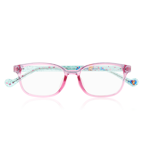 FROZEN l OWNDAYS Clear Pink Full Rim Wellington right side