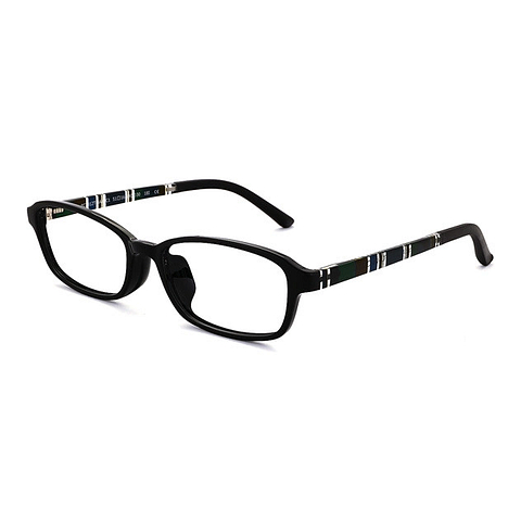 OWNDAYS | ESSENTIAL Black Full Rim Rectangle right side