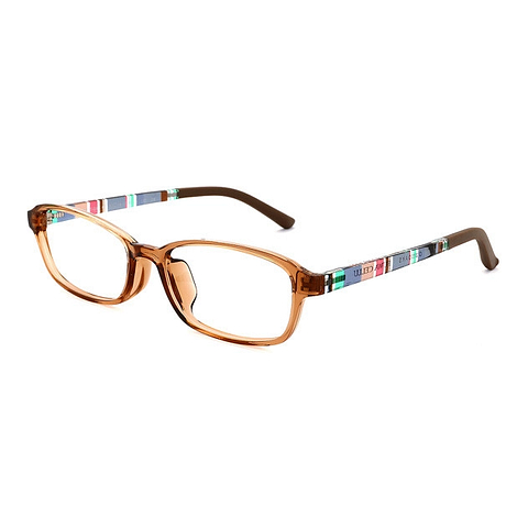 OWNDAYS | ESSENTIAL Light Brown Full Rim Rectangle right side
