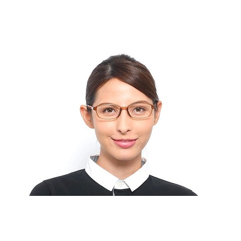 OWNDAYS | ESSENTIAL Light Brown Full Rim Rectangle right side