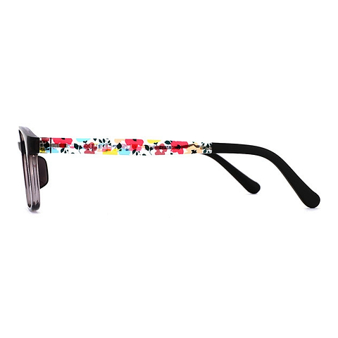 OWNDAYS | ESSENTIAL Light Gray Full Rim Rectangle left side