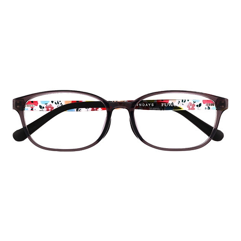 OWNDAYS | ESSENTIAL Light Gray Full Rim Rectangle right side