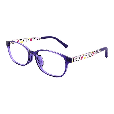OWNDAYS | ESSENTIAL Purple Full Rim Rectangle right side