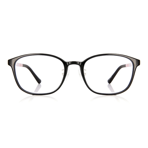 OWNDAYS | ESSENTIAL Black Full Rim Rectangle left side