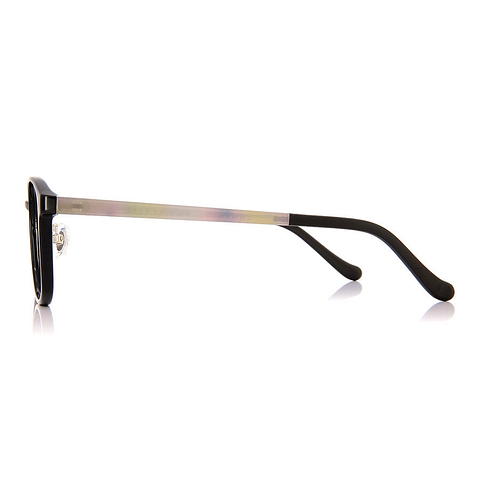 OWNDAYS | ESSENTIAL Black Full Rim Rectangle left side