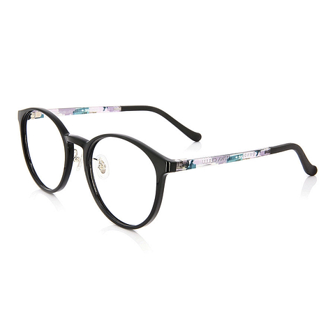 OWNDAYS | ESSENTIAL Black Full Rim Boston right side