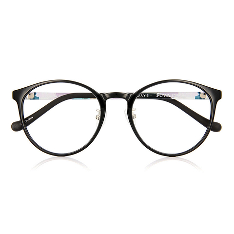 OWNDAYS | ESSENTIAL Black Full Rim Boston right side