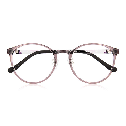 OWNDAYS | ESSENTIAL Purple Full Rim Boston right side