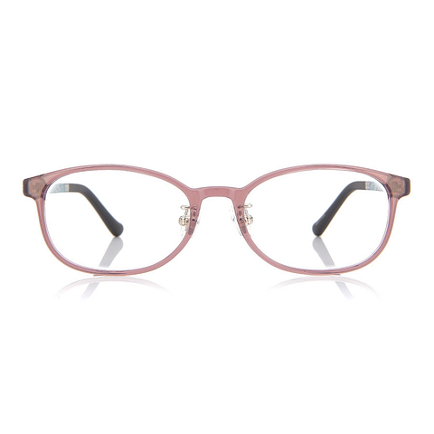OWNDAYS | ESSENTIAL Purple Full Rim Oval left side