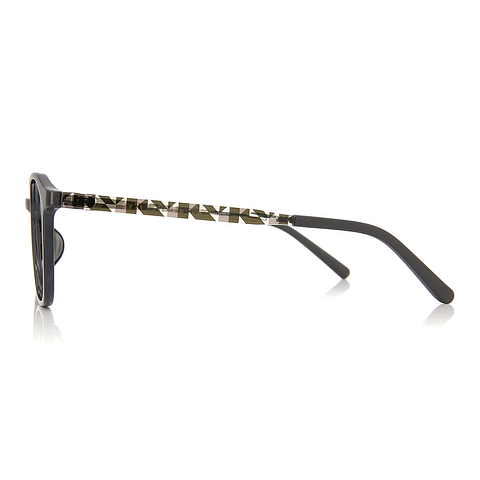 OWNDAYS | ESSENTIAL Black Full Rim Polygon left side