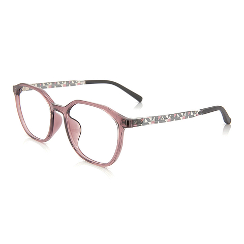 OWNDAYS | ESSENTIAL Purple Full Rim Polygon right side
