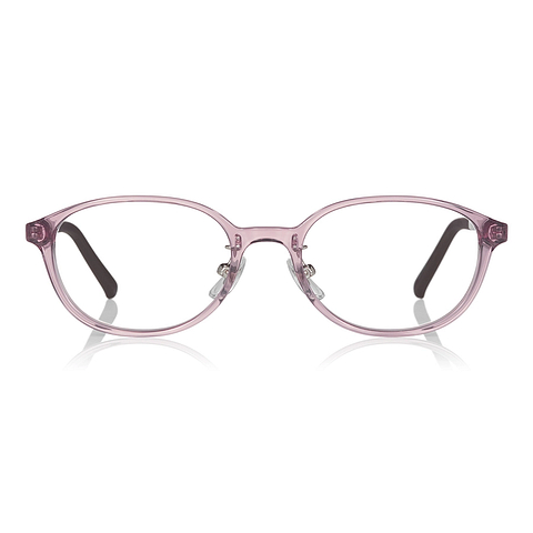 OWNDAYS | ESSENTIAL Purple Full Rim Oval left side