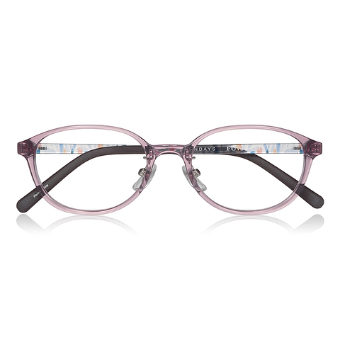 OWNDAYS | ESSENTIAL Purple Full Rim Oval right side