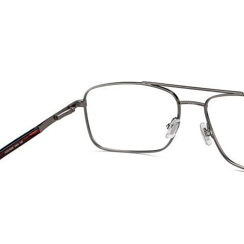 Fossil Mid Gunmetal Full Rim Aviator right side