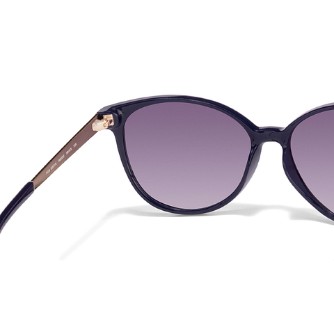 Fossil Sky Blue Full Rim Cat Eye left side