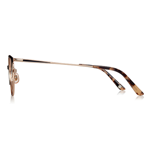 Graph Belle Black Full Rim Fox left side