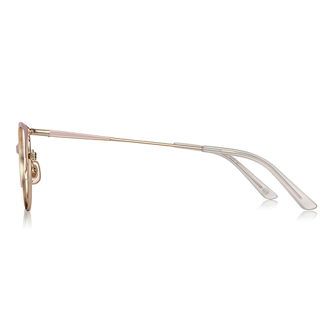 Graph Belle Pink Full Rim Fox left side