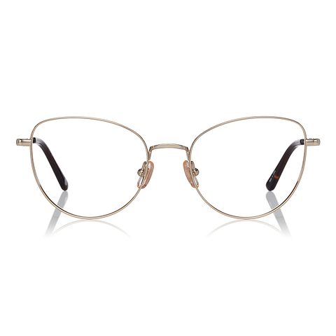 Graph Belle Gold Full Rim Fox left side