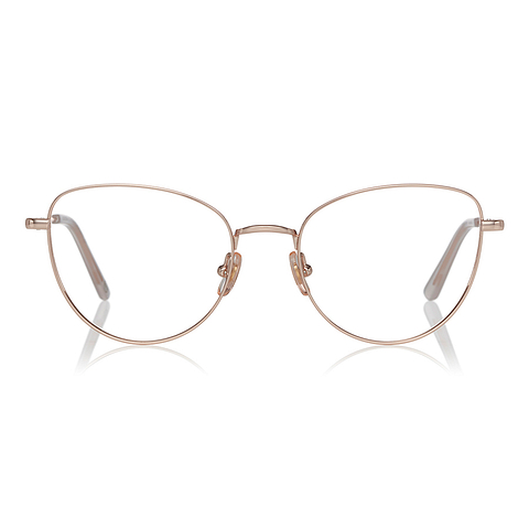 Graph Belle Gold Full Rim Fox left side