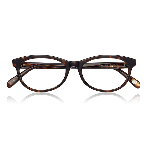 Graph Belle Light Brown Full Rim Fox right side
