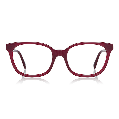 Graph Belle Red Full Rim Wellington left side