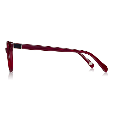 Graph Belle Red Full Rim Wellington left side