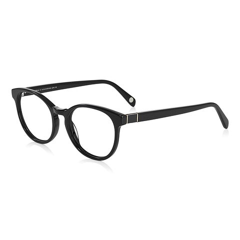Graph Belle Black Full Rim Fox right side