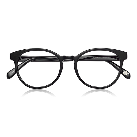Graph Belle Black Full Rim Fox right side