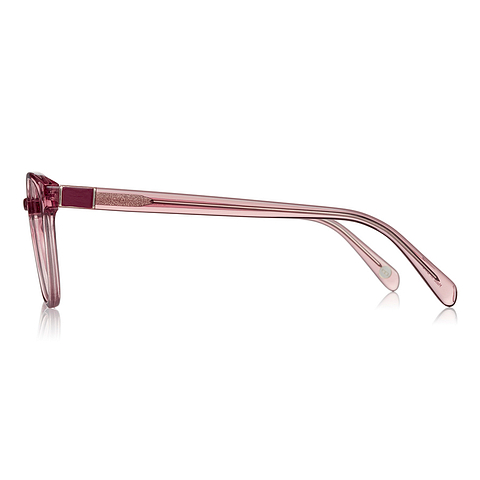 Graph Belle Pink Full Rim Fox left side