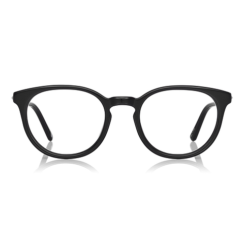 Graph Belle Black Full Rim Boston left side