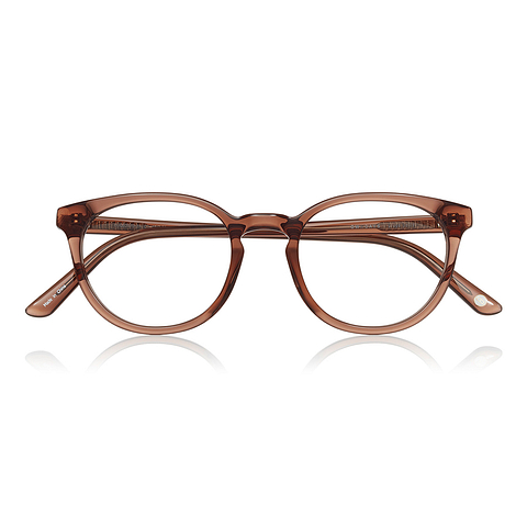 Graph Belle Light Brown Full Rim Boston right side
