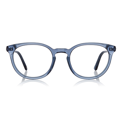 Graph Belle Sky Blue Full Rim Boston left side