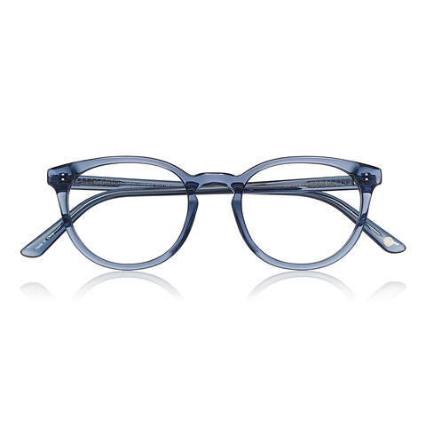 Graph Belle Sky Blue Full Rim Boston right side